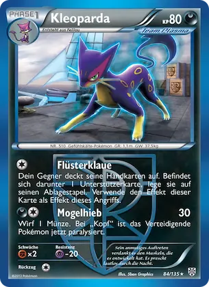 Kleoparda Nr. 84 – Plasma-Sturm