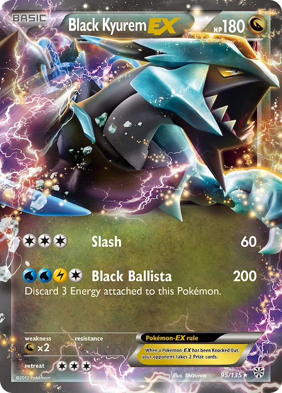 Black Kyurem-EX #95 – Plasma Storm
