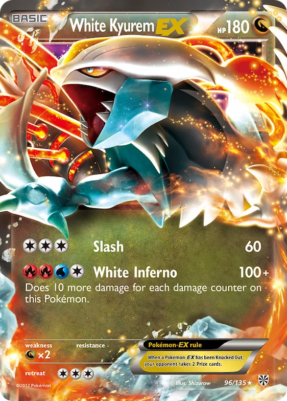 White Kyurem-EX #96 – Plasma Storm