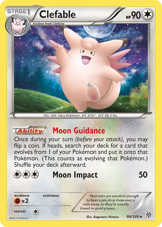 Clefable #98 – Plasma Storm
