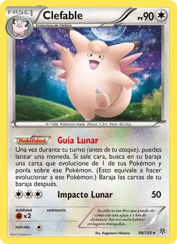 Clefable 98 – Tormenta Plasma