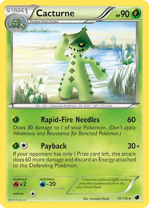 Cacturne #10 – Plasma Freeze