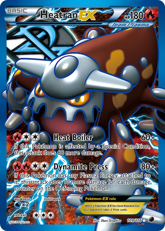 Heatran-EX #109 – Plasma Freeze