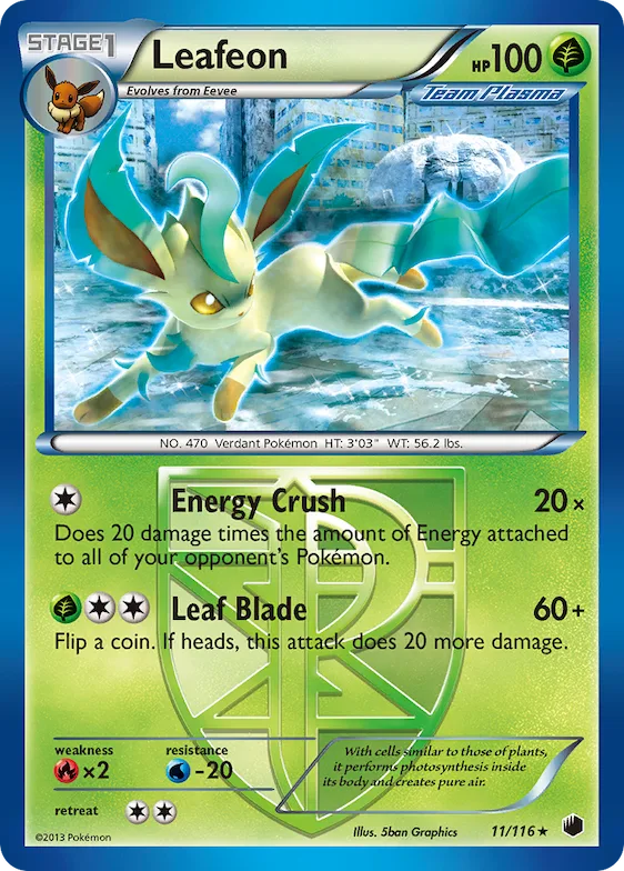 Leafeon #11 – Plasma Freeze