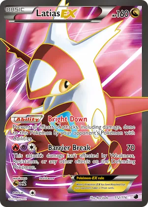 Latias-EX #112 – Plasma Freeze