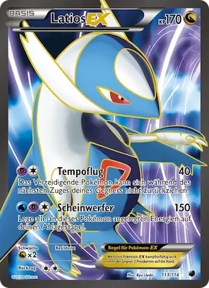 Latios-EX Nr. 113 – Plasma-Frost