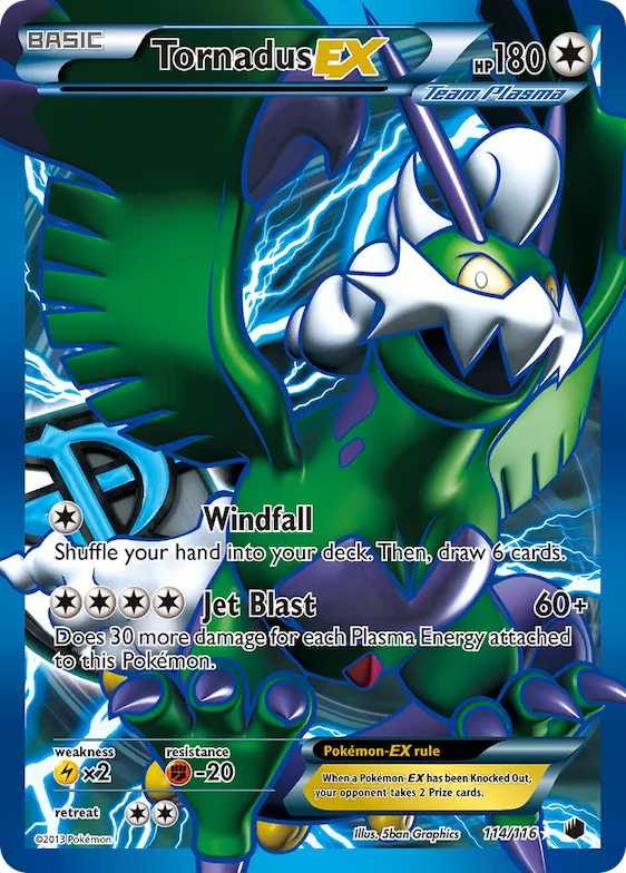 Tornadus-EX #114 – Plasma Freeze