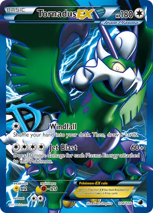 Tornadus-EX #114 – Plasma Freeze