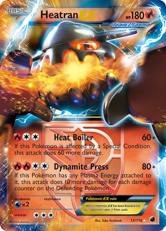 Heatran-EX #13 – Plasma Freeze