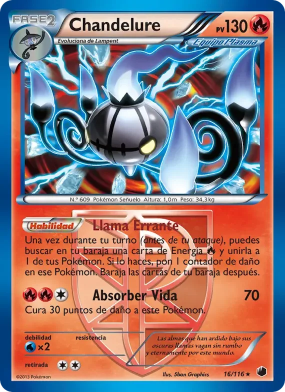 Chandelure 16 – Glaciación Plasma