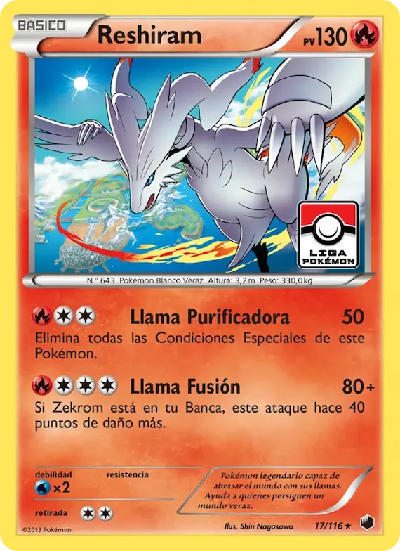 Reshiram 17 – Glaciación Plasma