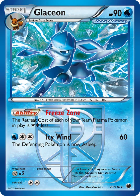 Glaceon #23 – Plasma Freeze