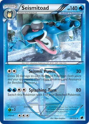 Seismitoad #26 – Plasma Freeze