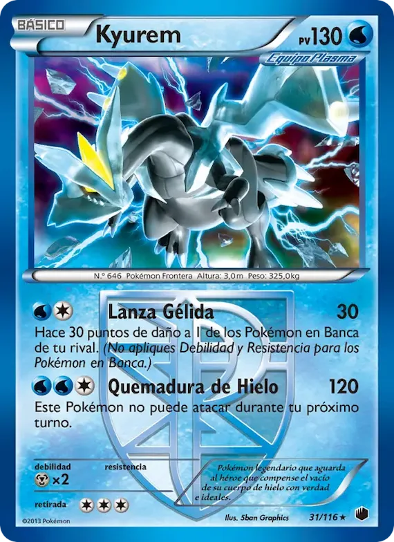 Kyurem 31 – Glaciación Plasma