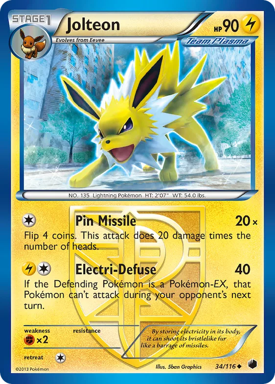 Jolteon #34 – Plasma Freeze