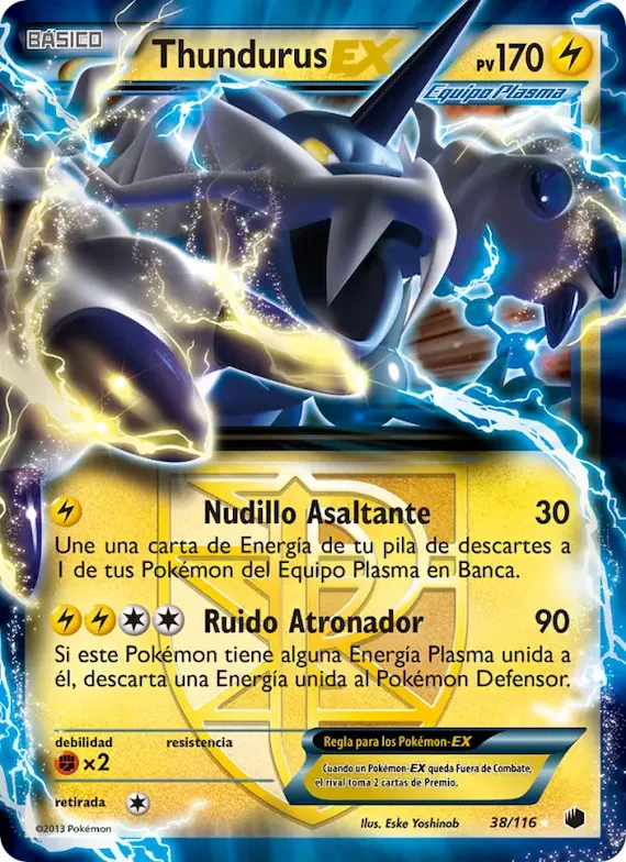 Thundurus-EX 38 – Glaciación Plasma