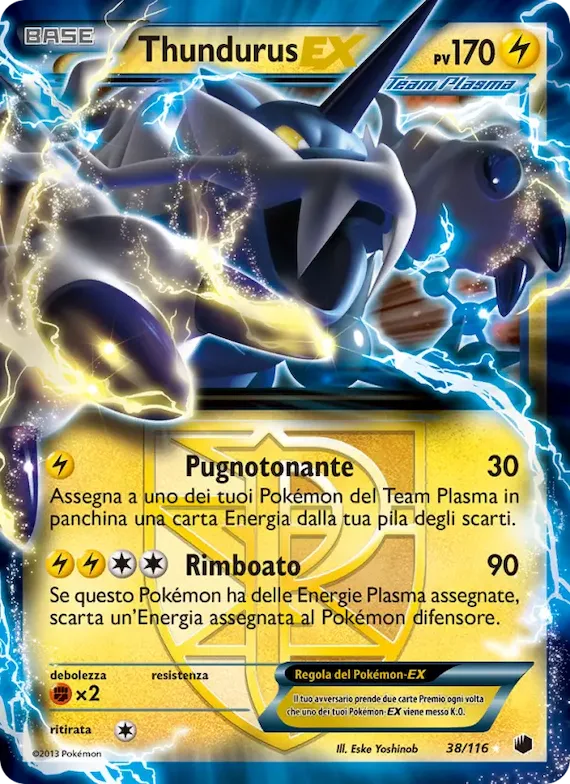 Thundurus-EX 38 – Glaciazione Plasma