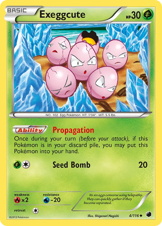 Exeggcute #4 – Plasma Freeze