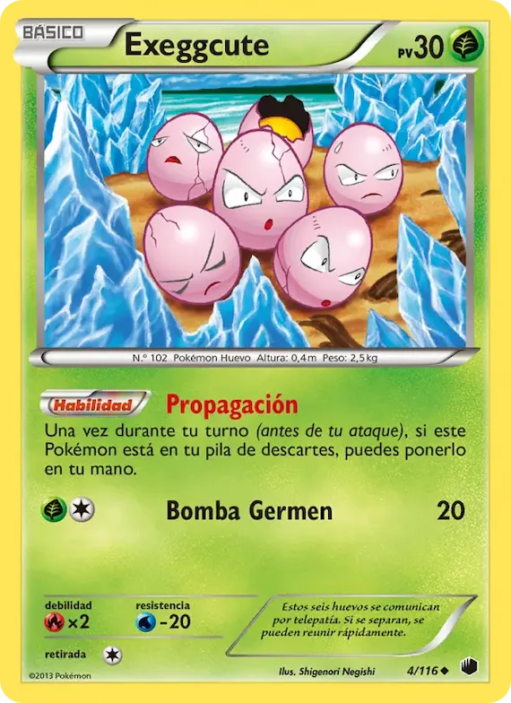 Exeggcute 4 – Glaciación Plasma