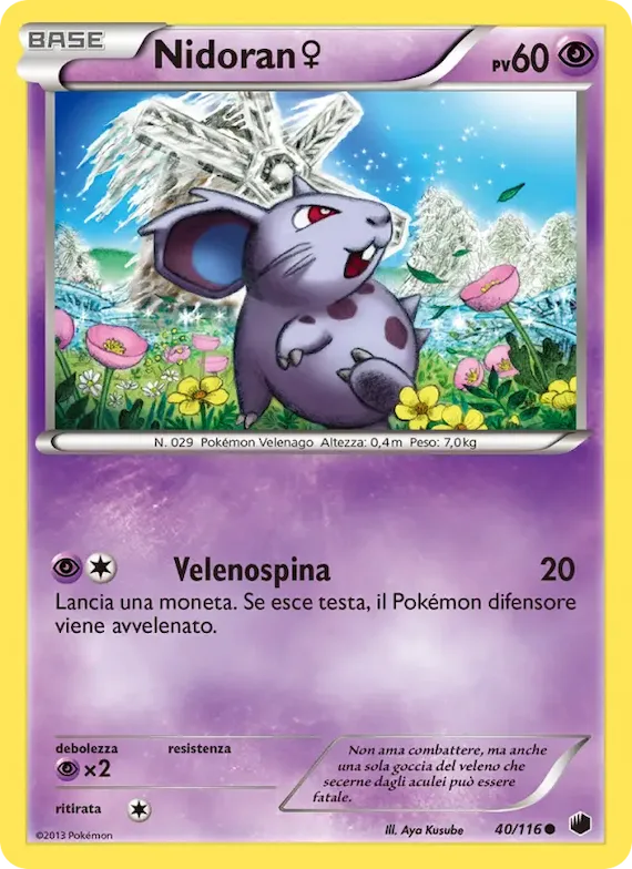 Nidoran♀ 40 – Glaciazione Plasma