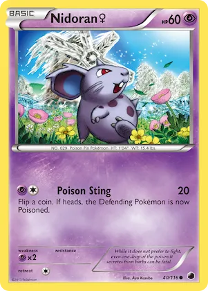 Nidoran ♀ #40 – Plasma Freeze