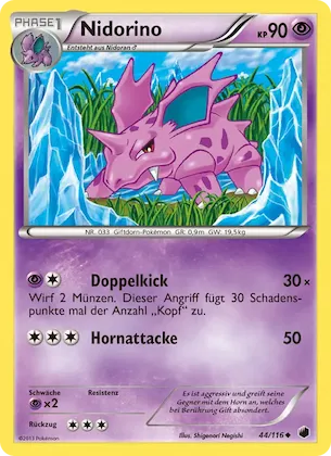 Nidorino Nr. 44 – Plasma-Frost