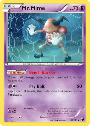 Mr. Mime #47 – Plasma Freeze