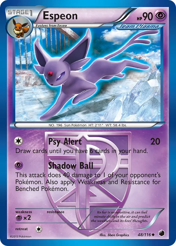 Espeon #48 – Plasma Freeze
