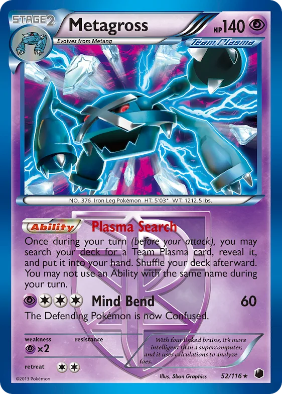 Metagross #52 – Plasma Freeze