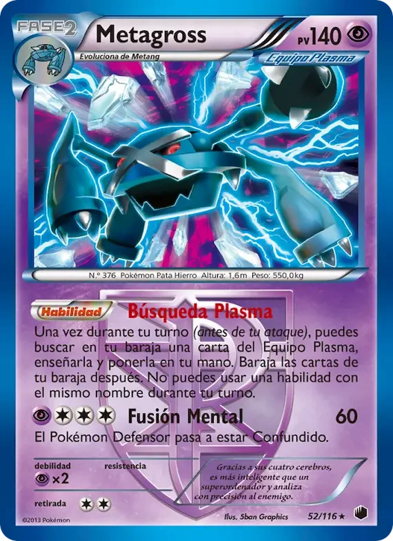 Metagross 52 – Glaciación Plasma