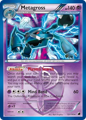 Metagross #52 – Plasma Freeze