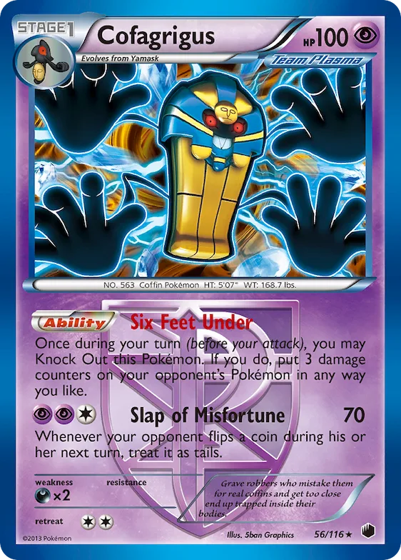 Cofagrigus #56 – Plasma Freeze