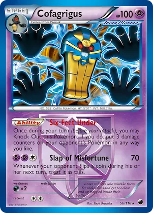 Cofagrigus #56 – Plasma Freeze