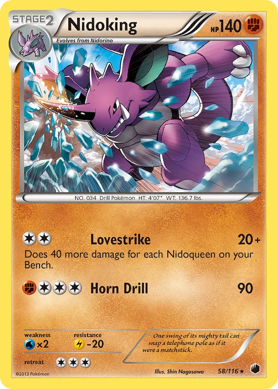Nidoking #58 – Plasma Freeze