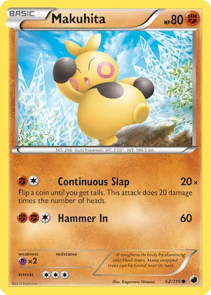 Makuhita #62 – Plasma Freeze