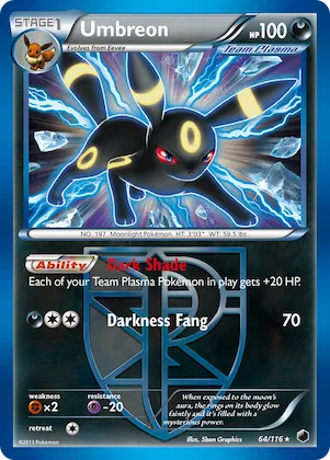 Umbreon #64 – Plasma Freeze