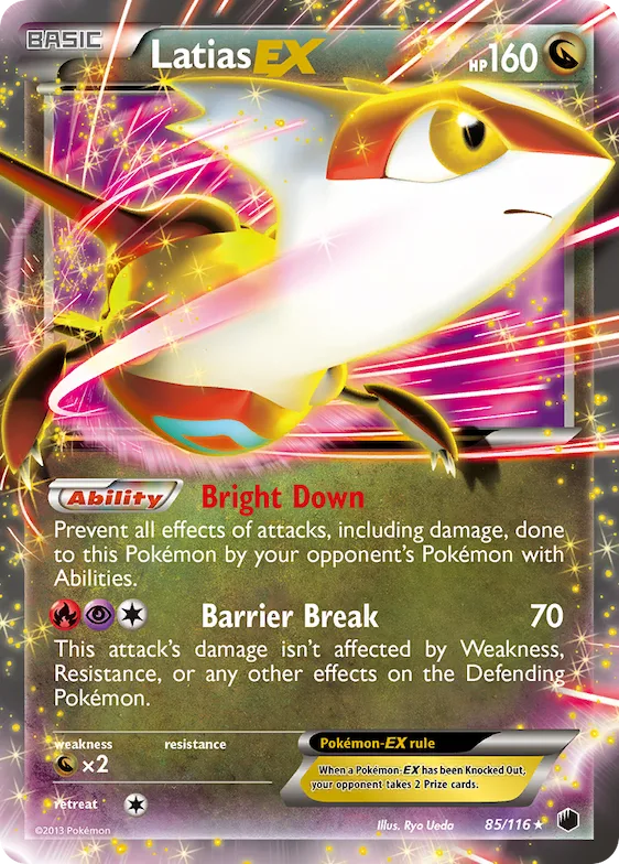 Latias-EX #85 – Plasma Freeze