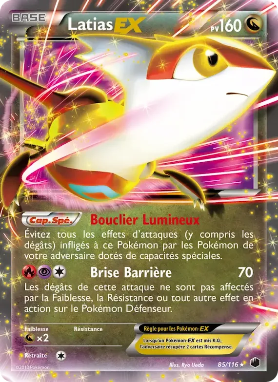 Latias-EX 85 – Glaciation Plasma
