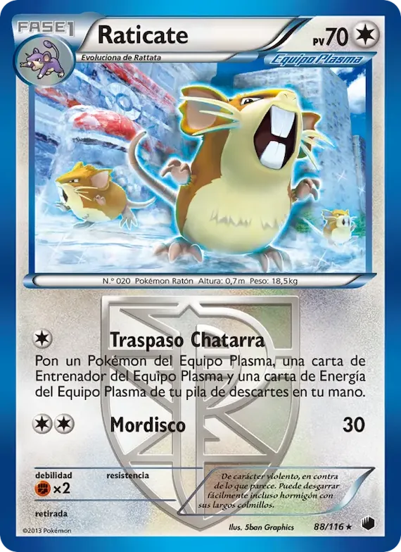 Raticate 88 – Glaciación Plasma