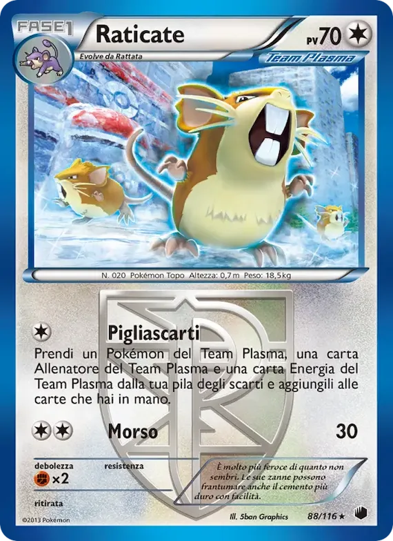 Raticate 88 – Glaciazione Plasma