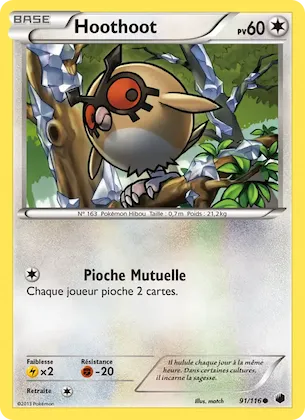 Hoothoot n° 91 – Glaciation Plasma
