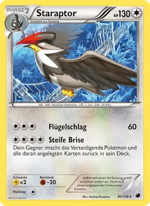 Staraptor Nr. 97 – Plasma-Frost