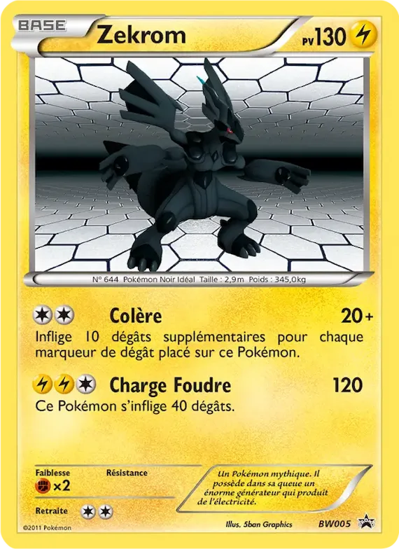 Zekrom BW005 – Promo BW