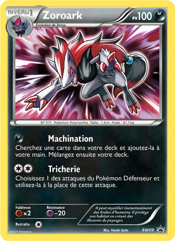 Zoroark BW09 – Promo BW