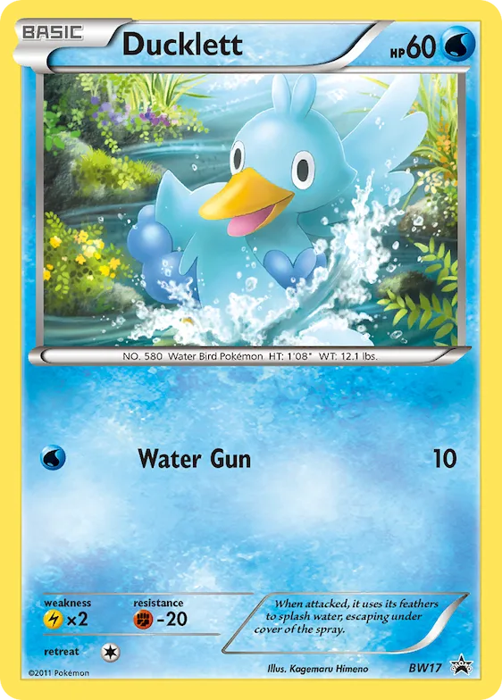 Ducklett #BW17 – Black and White Promos