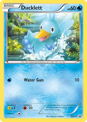 Ducklett #BW17 – Black and White Promos