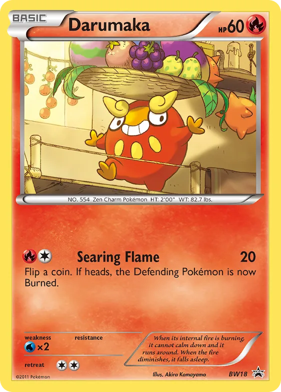 Darumaka #BW18 – Black and White Promos