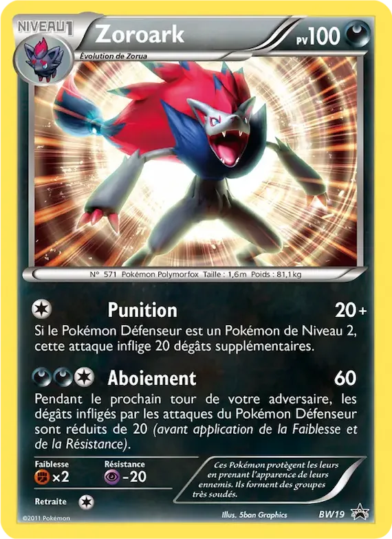 Zoroark BW19 – Promo BW