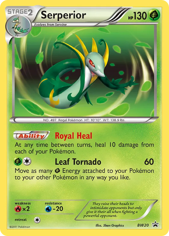 Serperior #BW20 – Black and White Promos