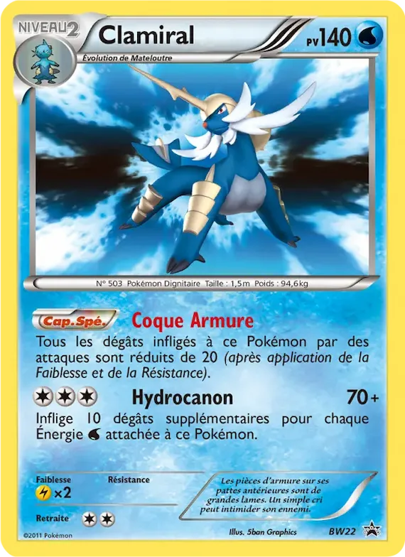 Clamiral BW22 – Promo BW